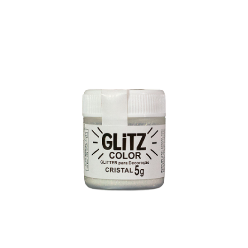 Glitter para Decoração Glitz Cristal 5g Fab