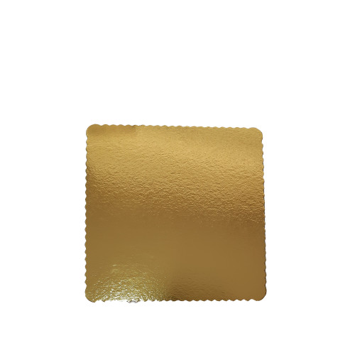 Cakeboard Quadrado Ouro 28cm x 28cm Ultrafest Un