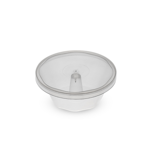 Forma para Pudim com Tampa 120ml com 10 unidades Plastilânia