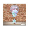 Balão Bubble 18" Transparente com 50 unidades Art Lille